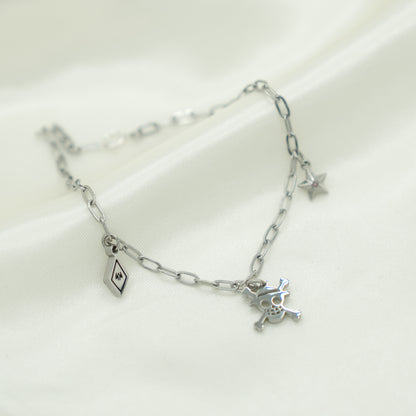 Oval Link Cable Chain Bracelet
